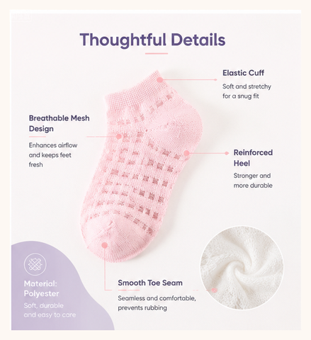 Women's Breathable Ankle Socks - Invisibility Sock Loafer ulasan dan harga