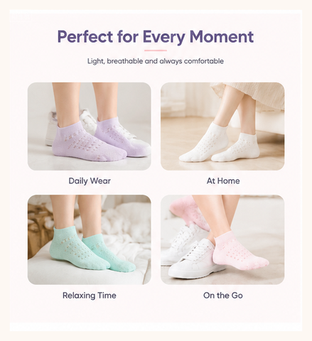 Women's Breathable Ankle Socks - Invisibility Sock Loafer ulasan dan harga