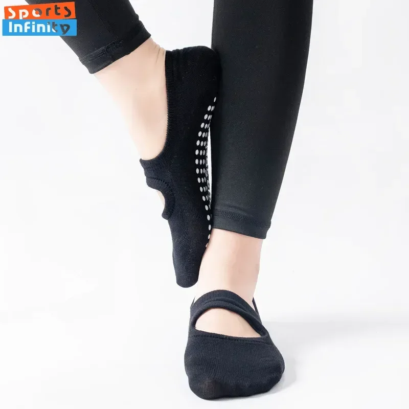 1pair EUR 35-42 Silicone Anti- - Grip Sock Yoga ulasan dan harga