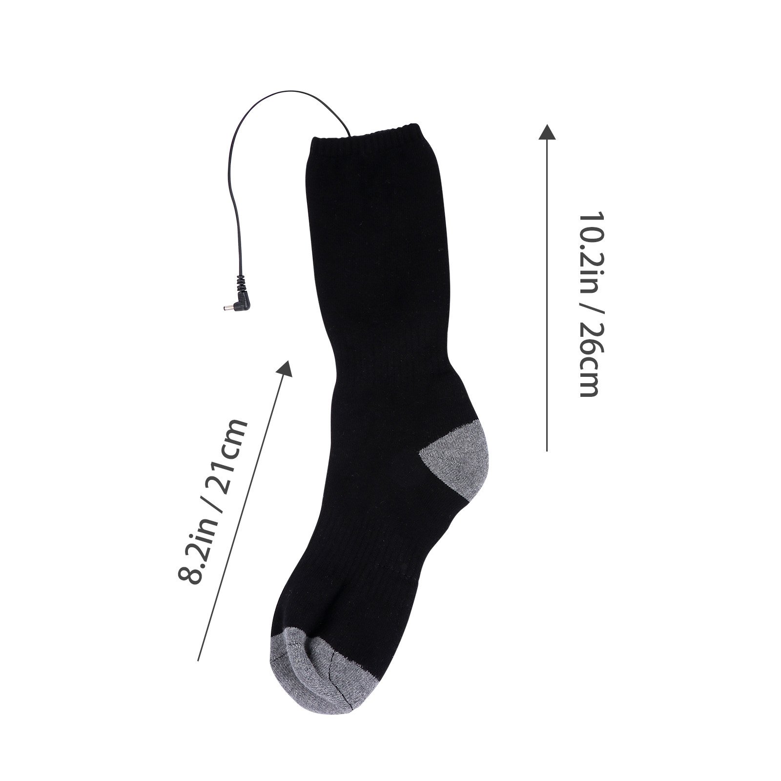 1Set Heated Socks USB Electric - Thermal Sock Winter ulasan dan harga